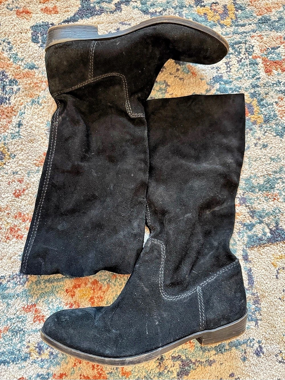 Nine West Nevermore Black Over-the-Knee Boots US 9.5 M